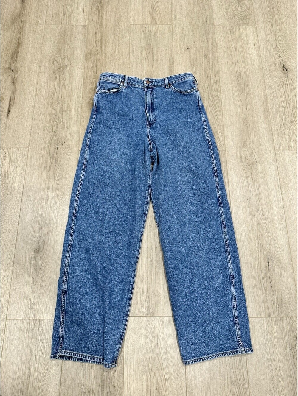 Wrangler Barrel Jeans Womens 31 High Rise Cowboy 652 Western Country Farmer